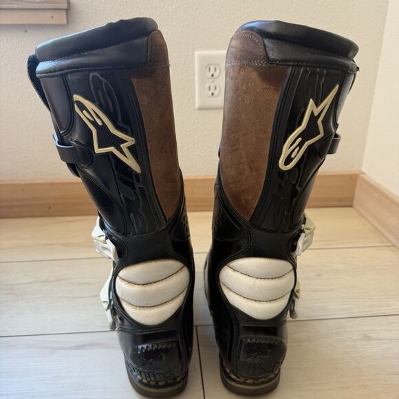 Alpinestars TECH 6 Men US  10 Black Motorcycle MotoCross Boots Tech series main image 12